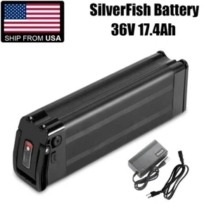 36V 17Ah Lithium Battery SilverFish Ebike Battery for 36V 900W Electric Bicycle - Picture 1 of 7