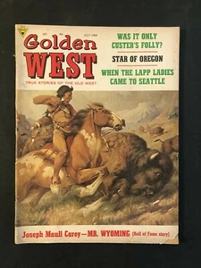 Golden West Magazine Juli 1968 Joseph Maull Carey - Mr. Wyoming - Bild 1 von 2