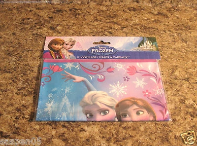 Disney замороженные лакомства трофей сумки 8ct Анна Эльза вечеринки Favors расходные материалы новый - Изображение 1 из 3