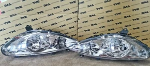2x SCHEINWERFER VORNE RECHTS + LINKS ELEKTRISCH FÜR PEUGEOT 307 CC SW 2000-2005 - Bild 1 von 9