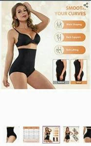Damen Gr. XL Body Shaper Abnehmen Hohe Taille Po Lifter Bauch Kontrolle Höschen - Bild 1 von 5