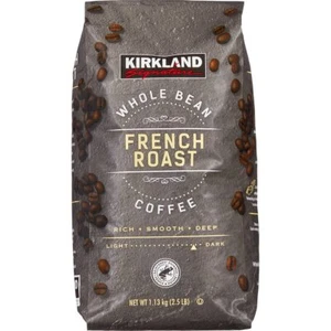 Kirkland Signature Whole Bean Coffee, French Roast, 2.5 lbs - Picture 1 of 2