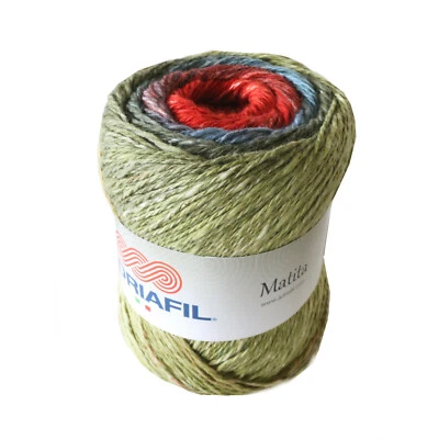 Adriafil Matita Sommergarn mit Baumwolle und Hanf im Farbverlauf 42.3740 - Bild 1 von 4