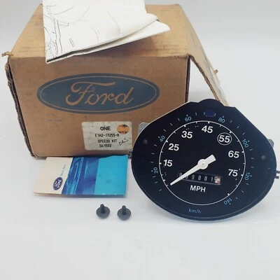 NOS 正品 原始设备制造商 福特 E1HZ-17255-A 速度计 1981-90 B600 B700 75/140 — 第 1/4 张图片