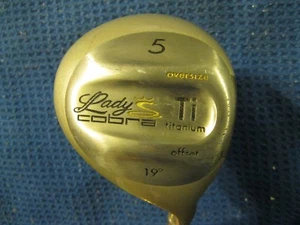 KING COBRA TITANIUM OVERSIZE OFFSET Fairway 5 wood Ladies Graphite Shaft NICE - Picture 1 of 9