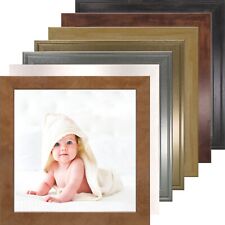Gallery Quality 12"x12" Photo Frames 8 Colors with Easel Back and Polycarbonate