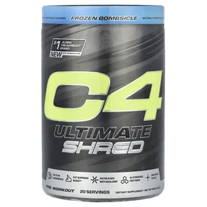 C4 Ultimate Shred, Pre-Workout, Frozen Bombsicle, 14.3 oz (406 g) - Picture 1 of 2