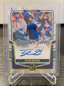 2024 Panini Donruss Tyler Gentry Signature Series Auto Autograph #SS-TG Royals - Picture 1 of 2