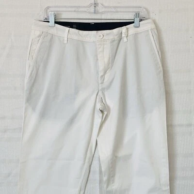 Pantalones blancos ajustados para mujer Armani Exchange 32R Foto 1 de 4