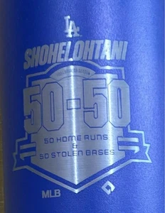 Shohei Otani Wincraft 50/50 Club 20oz Stainless Water Bottle From Japan - Picture 1 of 3