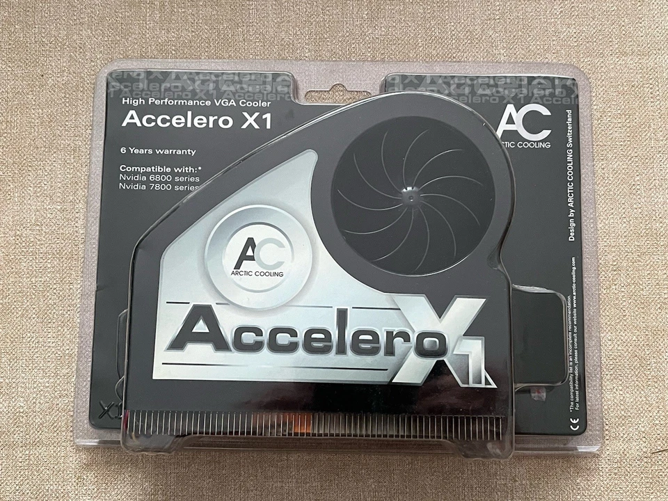 Accelero X1 VGA Grafikkarten Kühler NEU! Nvidia 6800 7800 AC Arctic Cooling - Bild 1 von 2