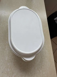 Tupperware Großer Küchenchef Siebservierer Sieb Servierer 4,0 Liter Oval tlg. - Bild 1 von 6