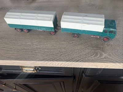  NZG 146 1/50 Mercedes-Benz 1628-1928 Diecast Metal Model Truck With Trailer - Photo 1/4