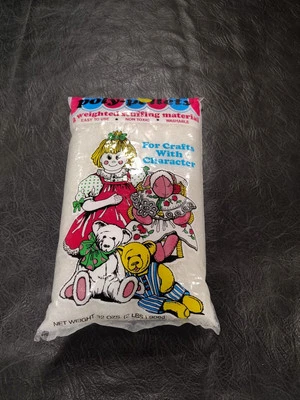 Pellets de polietileno mantas pesadas artesanales muñecas relleno cuentas personaje bolsa 32 oz NUEVO Foto 1 de 2