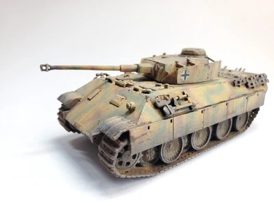 Pro-built 1:72nd Berge-Panther mit Pz IV turm Italerii/Revell conversion - Image 1 of 4