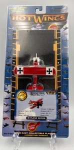 Neu im Karton British SE5 "Red Baron" HOT WINGS HOTWINGS DRUCKGUSS BI-FLUGZEUG SERIE MIT LAUFSTEG - Bild 1 von 5