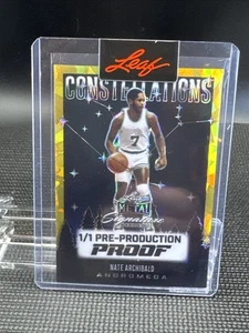 2024 Leaf Metal Nate “Tiny” Archibald Constellations Pre-Production Proof 1/1 - Picture 1 of 2