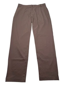 Men's Nike Dri-Fit Golf Victory Pants Size 34 x 30 Plum Eclipse White DN2397-291 - Picture 1 of 12