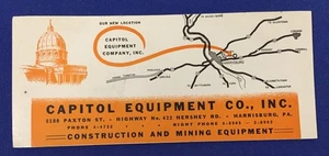 Anuncio de tinta Construction Company de 1940 - Capitol Equipment Co. Pennsylvania - Imagen 1 de 6