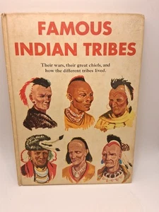 Berühmte Indianerstämme Random House 1954 HC illustriert von William Moyers - Bild 1 von 8