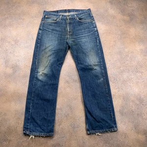 Vintage LEVI'S 751 Jeans Herren (33 Inch Waist) (30 Inch Leg) Regular Fit Blau - Bild 1 von 20