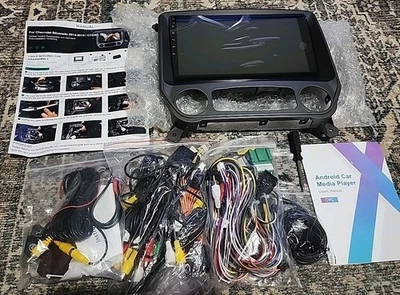 Android 13 10.1" Car Stereo GPS CarPlay For Chevy Silverado GMC Sierra 2014-2018 - Image 1 of 4