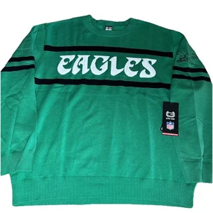 Neu mit Etikett NFL Philadelphia Eagles Kelly grün Throwback Trainer Pullover $ 80 Herren XL - Bild 1 von 9
