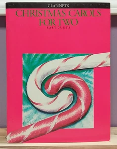 Christmas Carols For Two: Easy Duets ~ Clarinet Songbook ~ New - Picture 1 of 4