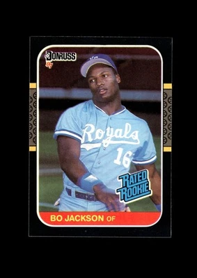 1987 Donruss Set-Break # 35 Bo Jackson RC NM-MT OR BETTER *GMCARDS* - Image 1 of 2