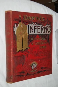 Dante's Inferno Illustrated by Gustave Dore Altemus Edition 9" X 12" - Picture 1 of 10
