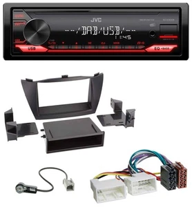 JVC MP3 DAB 1DIN AUX USB Autoradio für Hyundai Tucson (2010-2015) - Bild 1 von 8