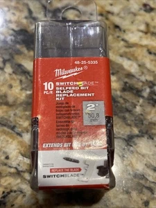 Milwaukee 48-25-5335 2-Inch 50.8 MM 10 Blade Replacement Kit . New Unopened - Picture 1 of 3