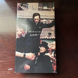 Marilyn Manson Gott ist im TV VHS 1999 Vintage Musikvideos Live Backstage - Bild 1 von 2