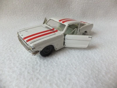 Ford Mustang Fastback, Corgi Toys, Weiß , - Bild 1 von 4