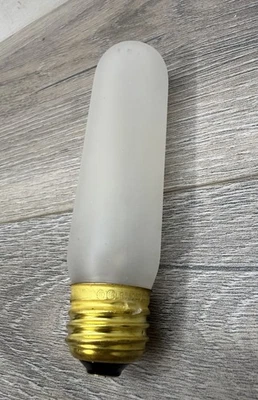 BOX OF 25 NIB SATCO S3250 25W T10 MEDIUM BASE TUBULAR EXIT SIGN LAMP 120V Teflon - Image 1 of 3