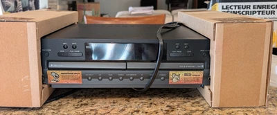 RCA CDRW121 Dual Tray CD Recorder Player Burner No Remote tested works great! - Image 1 of 4