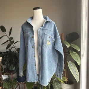 Poo Shooter Shacket Jacket Shirt Cotton - Picture 1 of 22