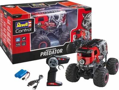 REVELL Control BULLI Monstertruck PREDATOR 1:16 RC Modellauto 2,4 GHz Modell*neu - Bild 1 von 3