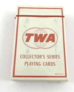 Vintage TWA Playing Card Deck, New, SEALED! "Collector's Series" Douglas DC-4. - Picture 1 of 4