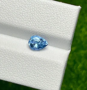 0.94ct Wonderful 100% Natural Blue Sapphire Ringing Size - Picture 1 of 4