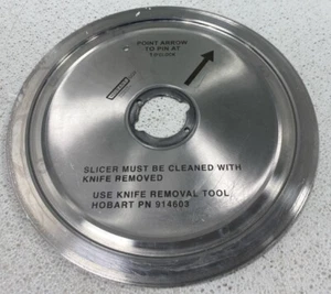 Cuchillo cortador giratorio Hobart OEM, acero inoxidable, #914603 - Imagen 1 de 6