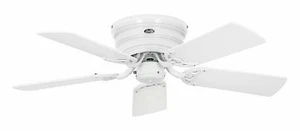 Ceiling Fan Without Light Flat Classic Flat III 103 CM White Grey - Picture 1 of 3
