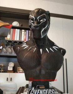 Estatua de polipiedra busto de pantera negra de Queen Studios QS 1/1 en stock - Imagen 1 de 10