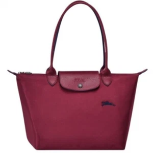 *NEU* LONGCHAMP LE PLIAGE CLUB SHOULDER BAG MEDIUM - GARNET RED - Bild 1 von 14
