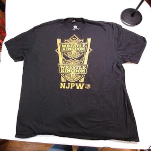 Wrestle Kingdom 16 New Japan Pro Wrestling 2022 3XL Black Shirt Gildan - Picture 1 of 7