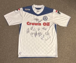 Multi-Signed Rochdale FC 2013/14 Away Shirt, Large #23, Excellent Condition - Picture 1 of 7