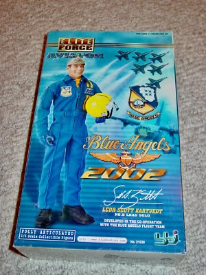 Figura 2002 BBI/Elite Force Aviator Navy Blue Angels Lcdr Scott Kartvedt Foto 1 de 4