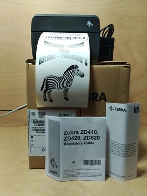 ZD42042-D0EE00EZ Zebra ZD420 203dpi, USB 2.0, USB-Host, Bluetooth, LAN. - Bild 1 von 4