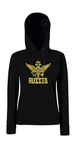 Russia I Moskau I Sprüche I Fun I Lustig I Girlie Kapuzenpullover - Picture 1 of 5