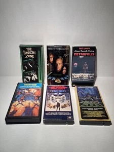 Science Fiction VHS Lot - Rare - Twilight Zone, Escape 2000, Metropolis, Etc. - Picture 1 of 20